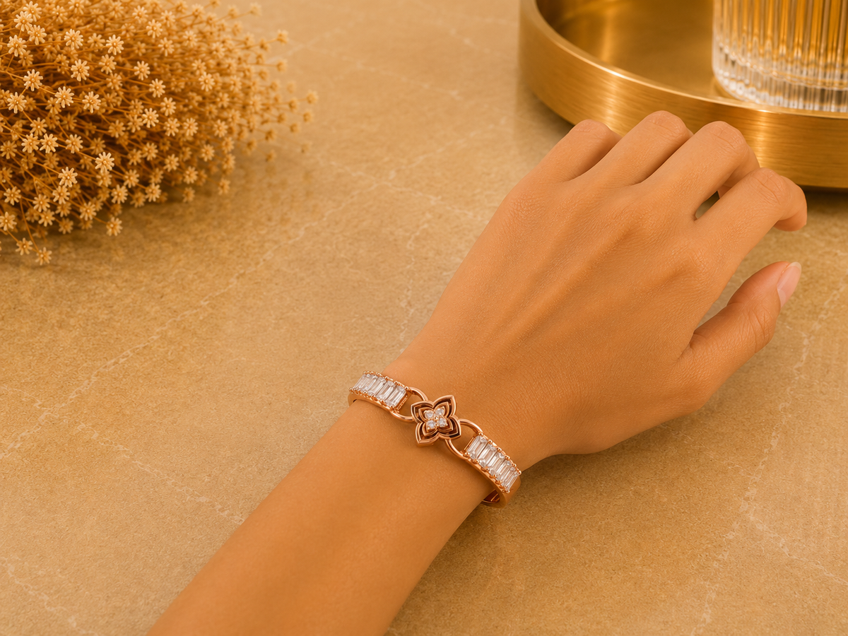 BRAZALETE DAMA ACERO
