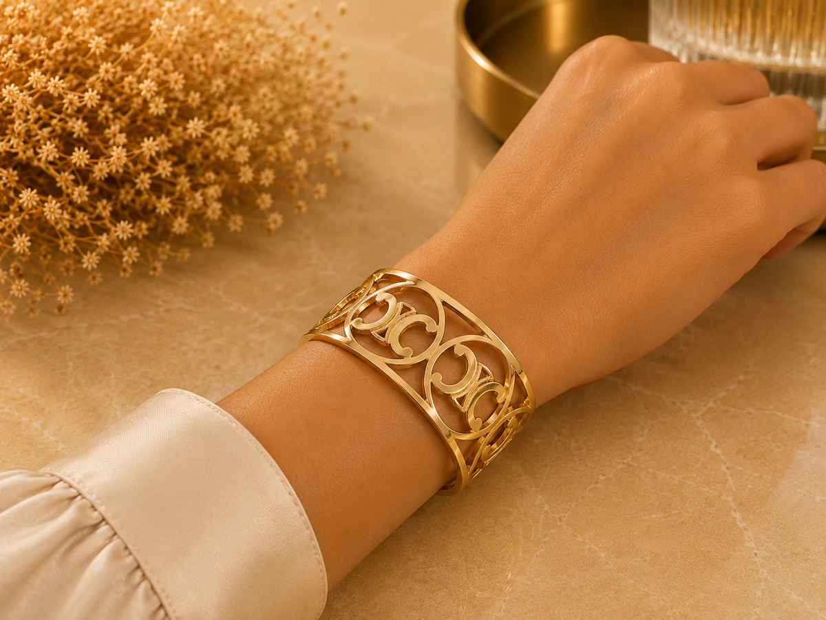 BRAZALETE ACERO LINDO
