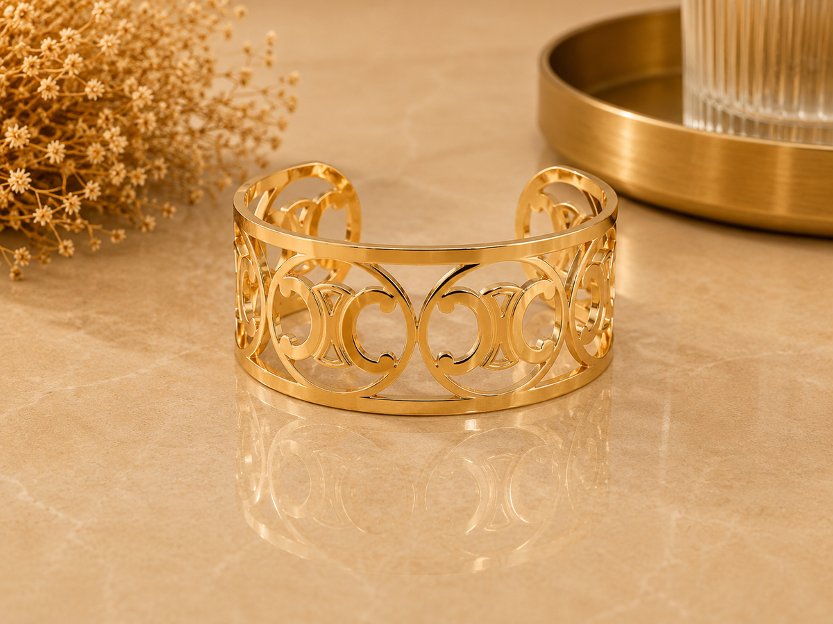 BRAZALETE ACERO GRUESO