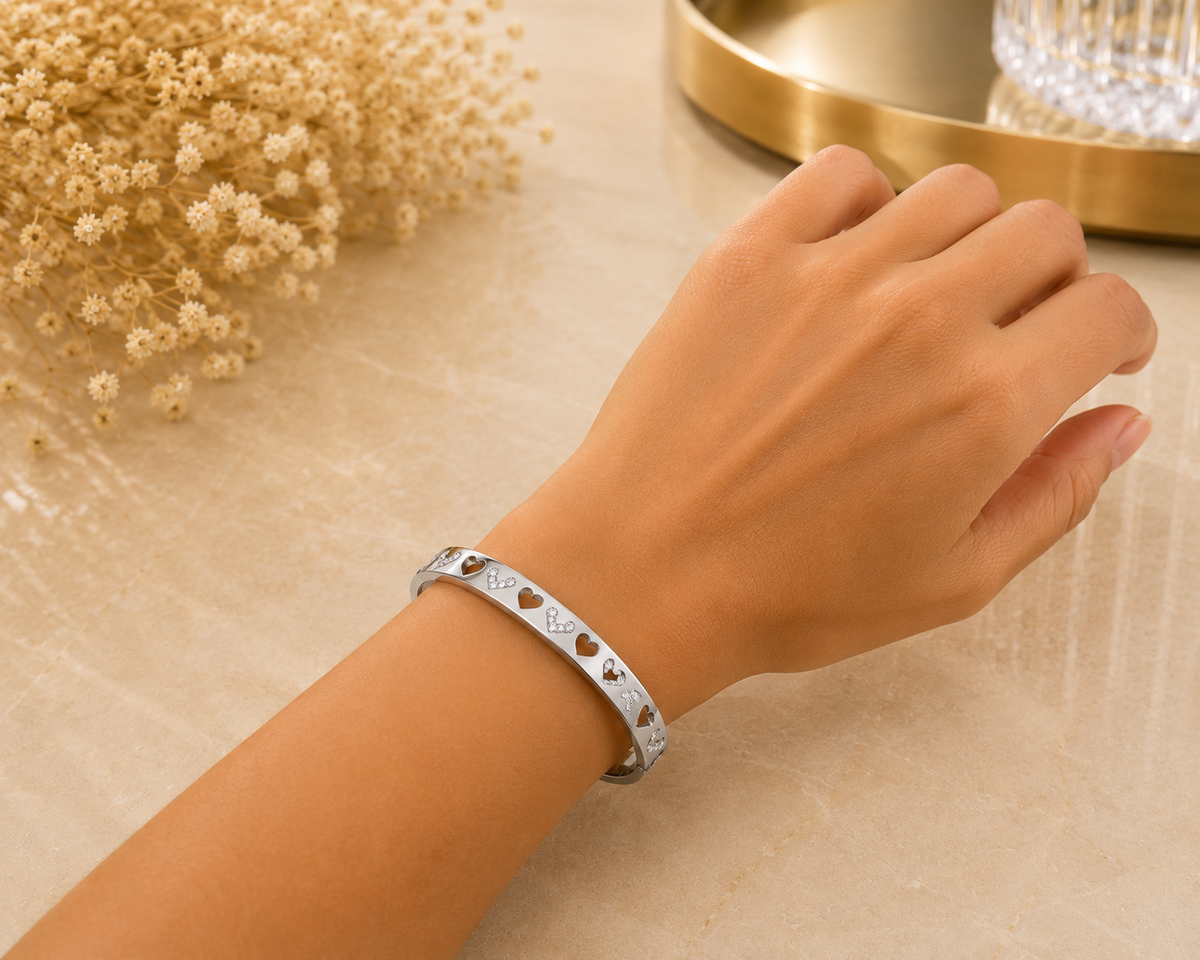 BRAZALETE ACERO ELEGANTE B