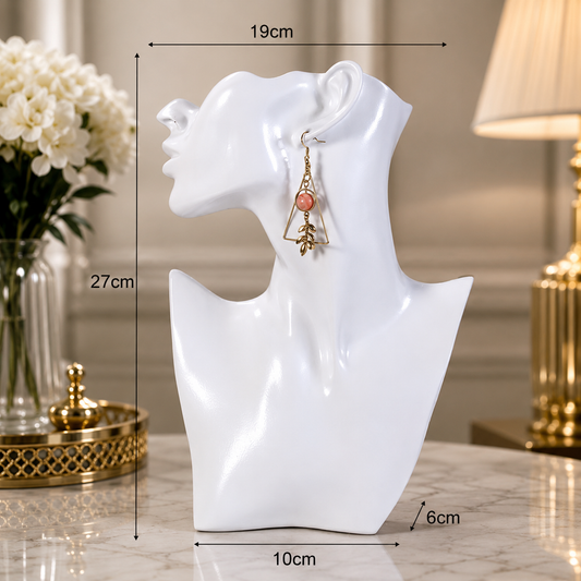 EXHIBIDOR DE ARETES Y COLLARES DE RESINA