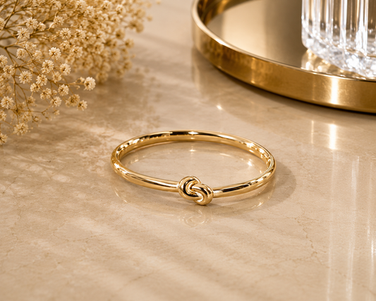 BRAZALETE ACERO NUDO D