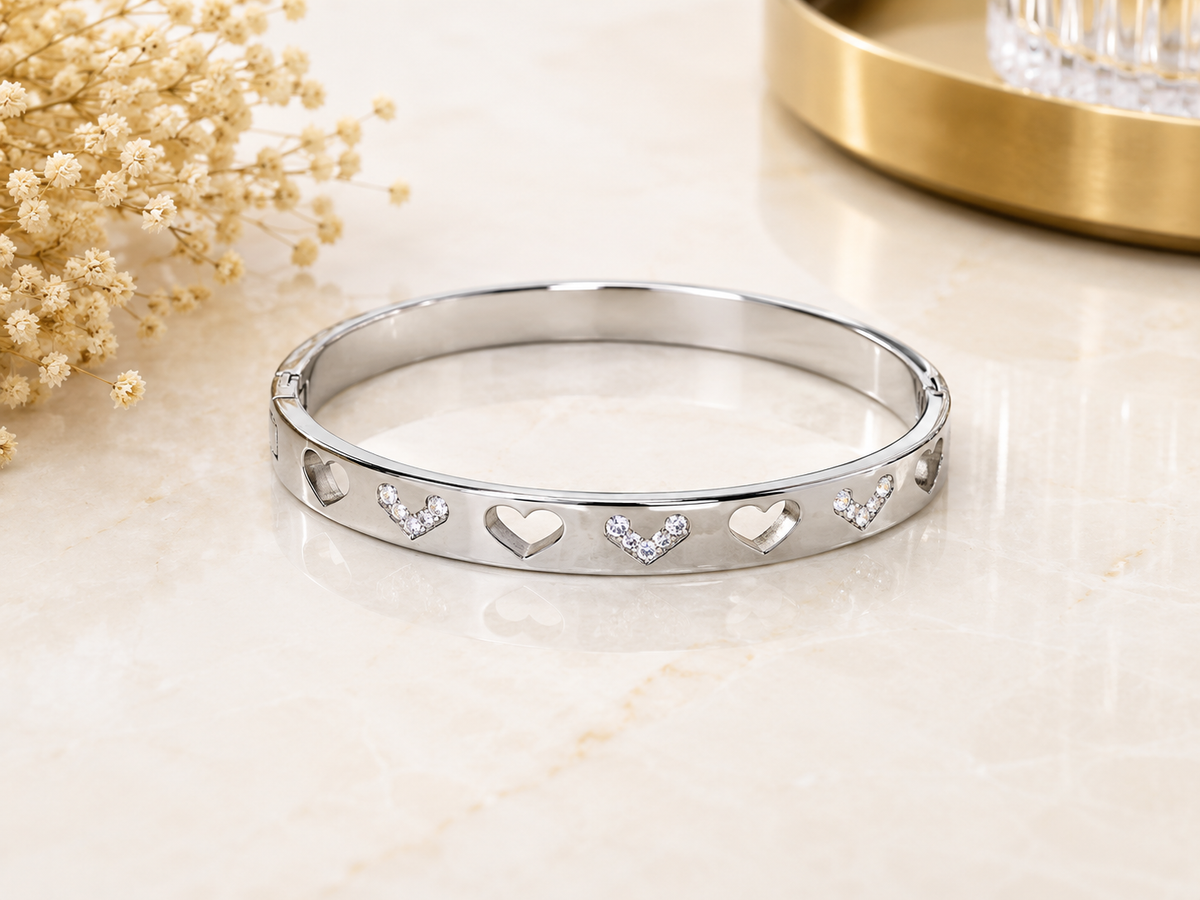 BRAZALETE ACERO ELEGANTE B