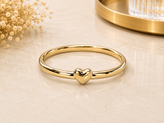BRAZALETE ACERO CORAZON