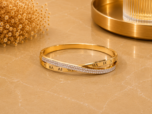 BRAZALETE ACERO TRENZADO
